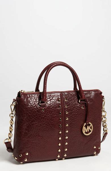 sac michael kors bordeaux|Michael Kors crossbody satchel.